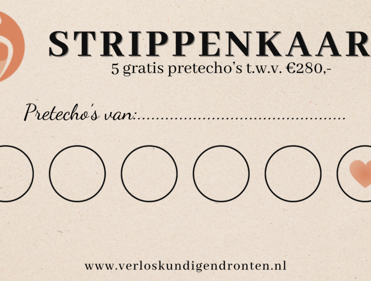 Strippenkaart gratis pretecho's Verloskundigen Dronten